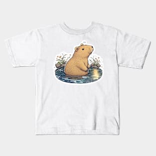 Capybara Masbro Kids T-Shirt